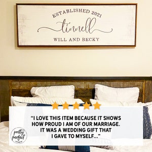 family sign, customer review