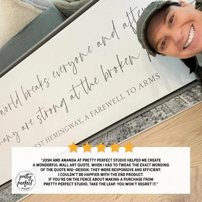 custom bible verse, customer product review