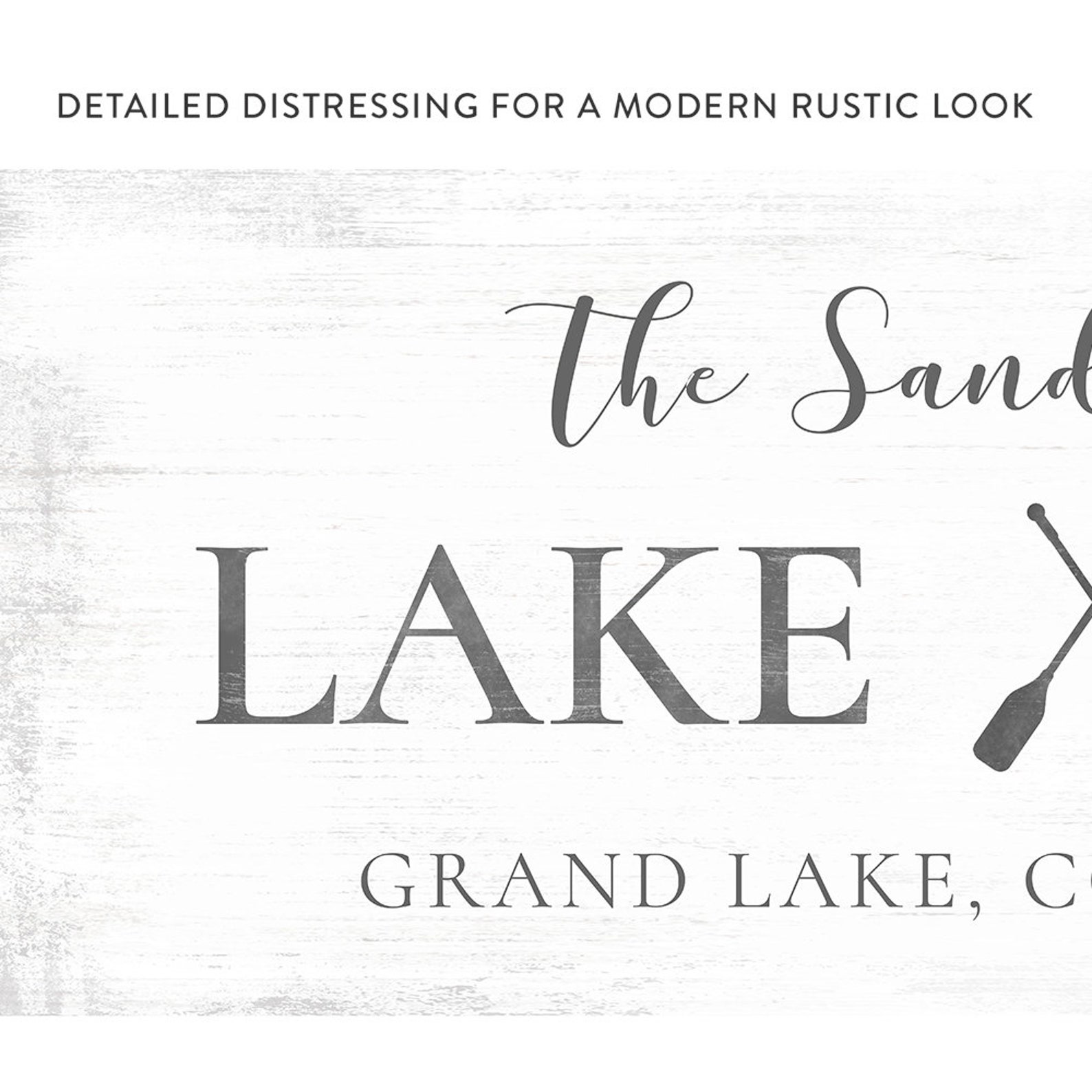 Custom Lake House Sign Lake House Decor Lake House Sign Personalized