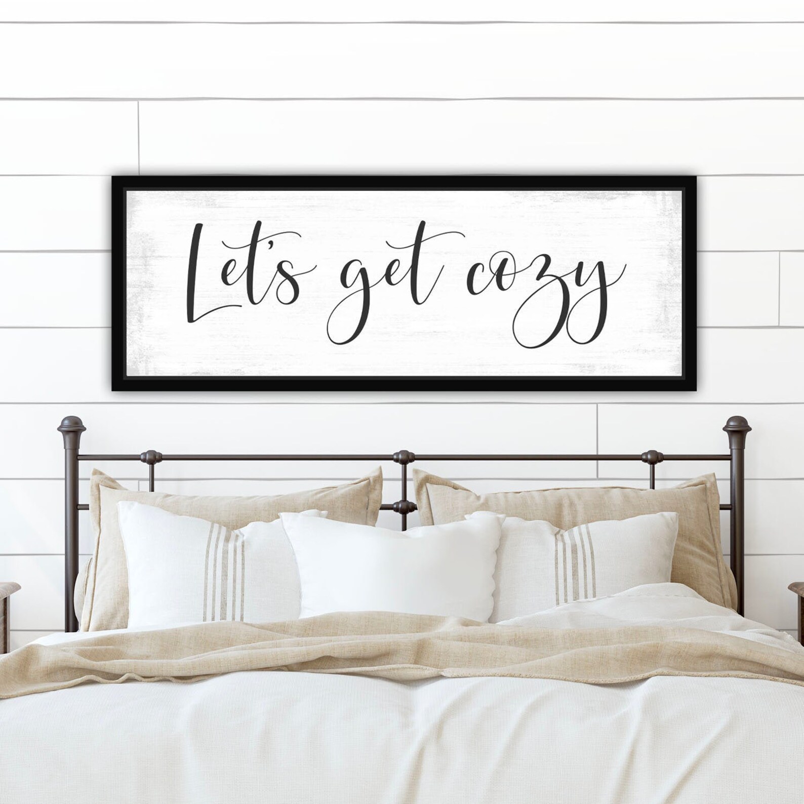 Let's Get Cozy Sign Let's Get Cozy Lets Get Cozy Etsy UK