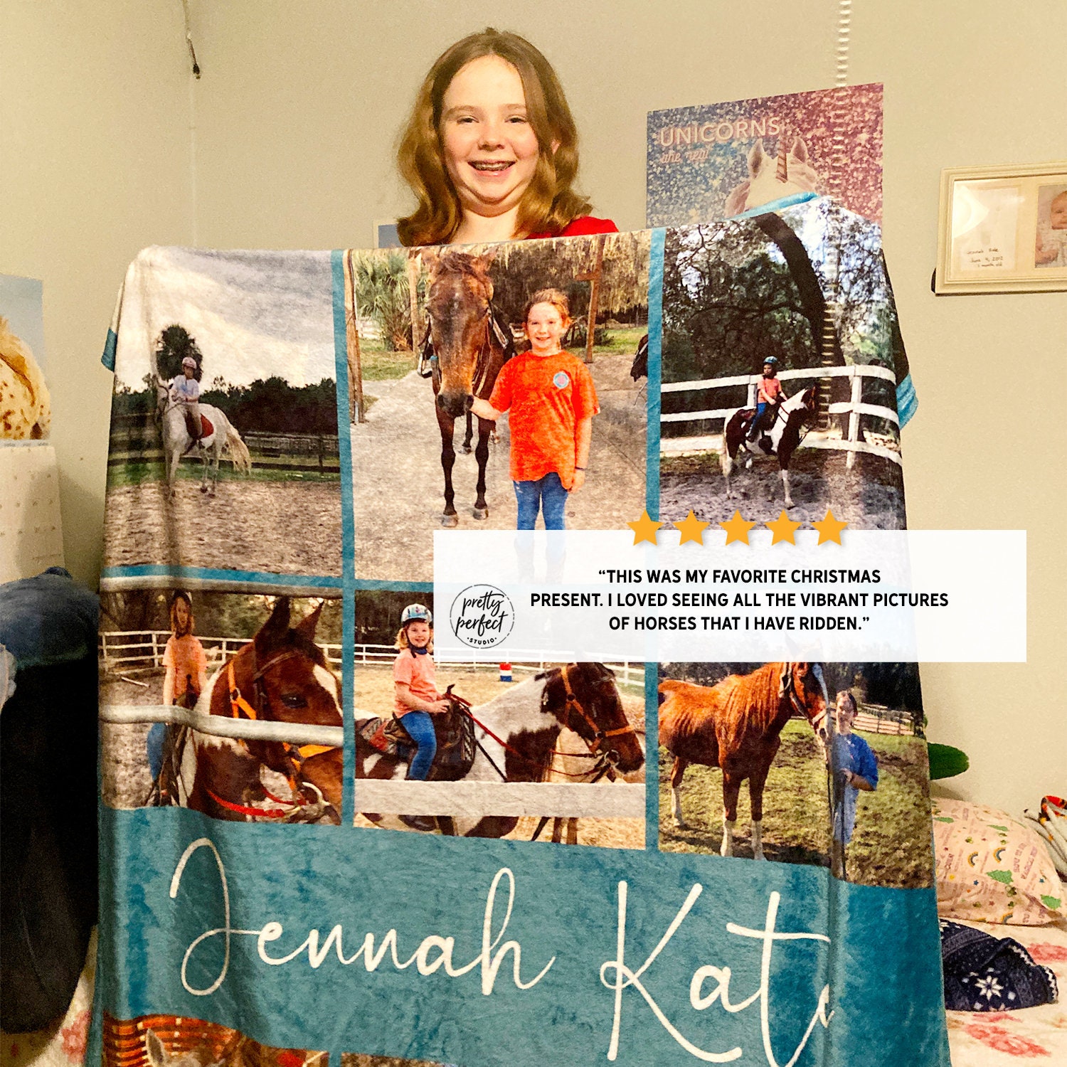 Kentucky State Fleece Blanket, Personalized Photo Collage Kentucky Map -  Stunning Gift Store
