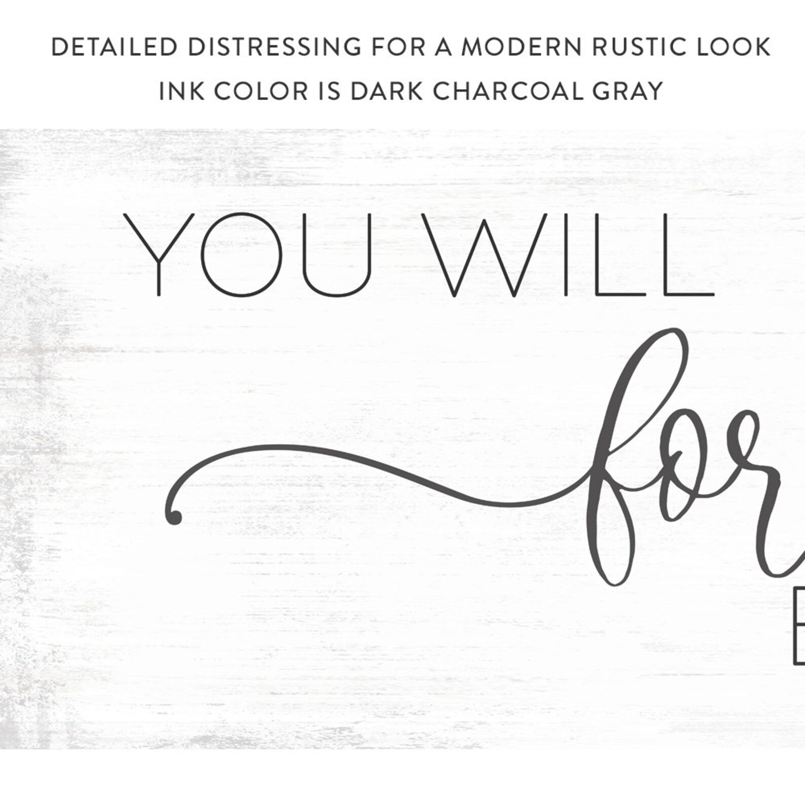 You Will Forever Be My Always Sign You Will Forever Be My | Etsy