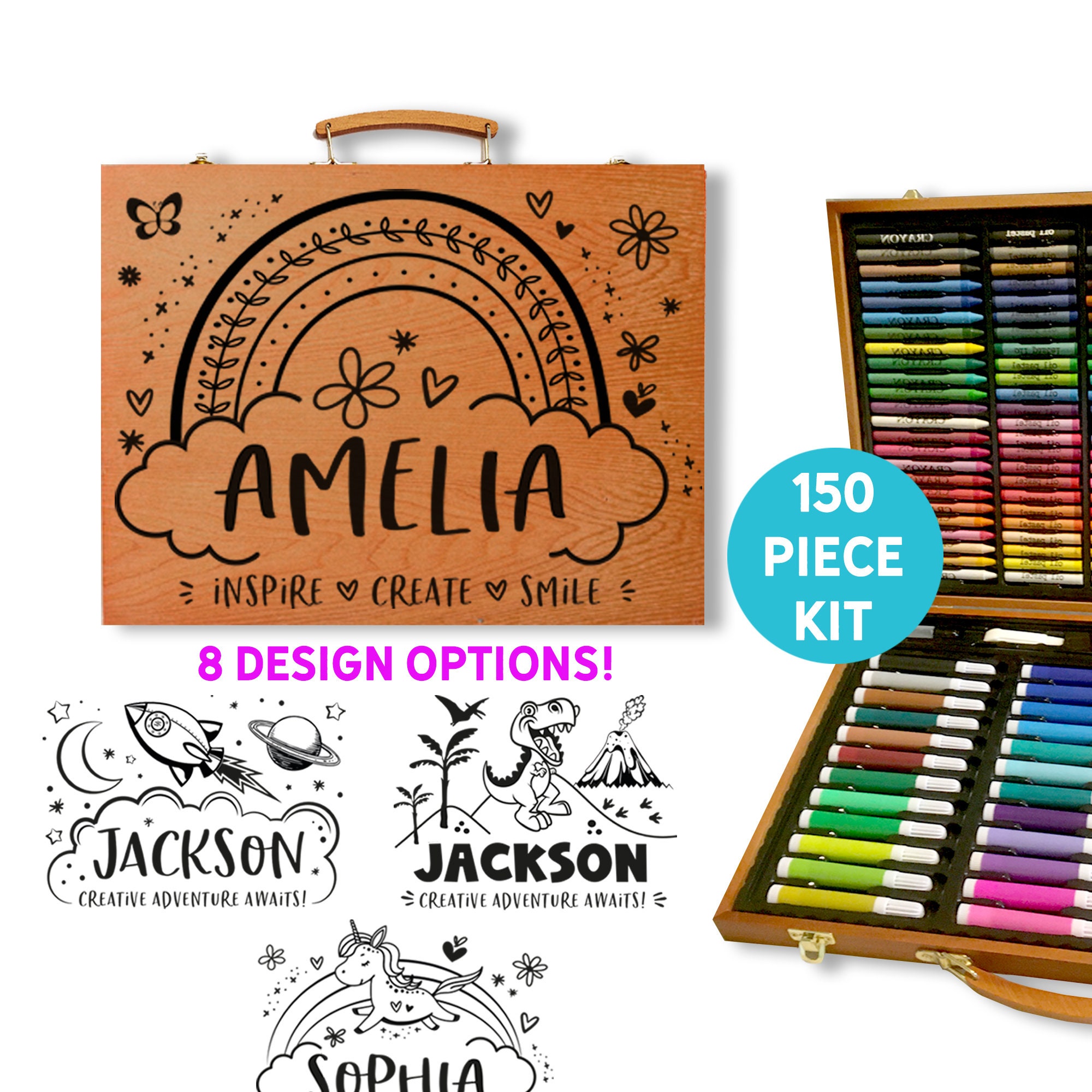 Age 8 Art Kit Etsy