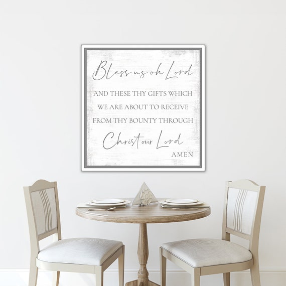 11++ Most Bless us oh lord and these thy gifts wall art images information