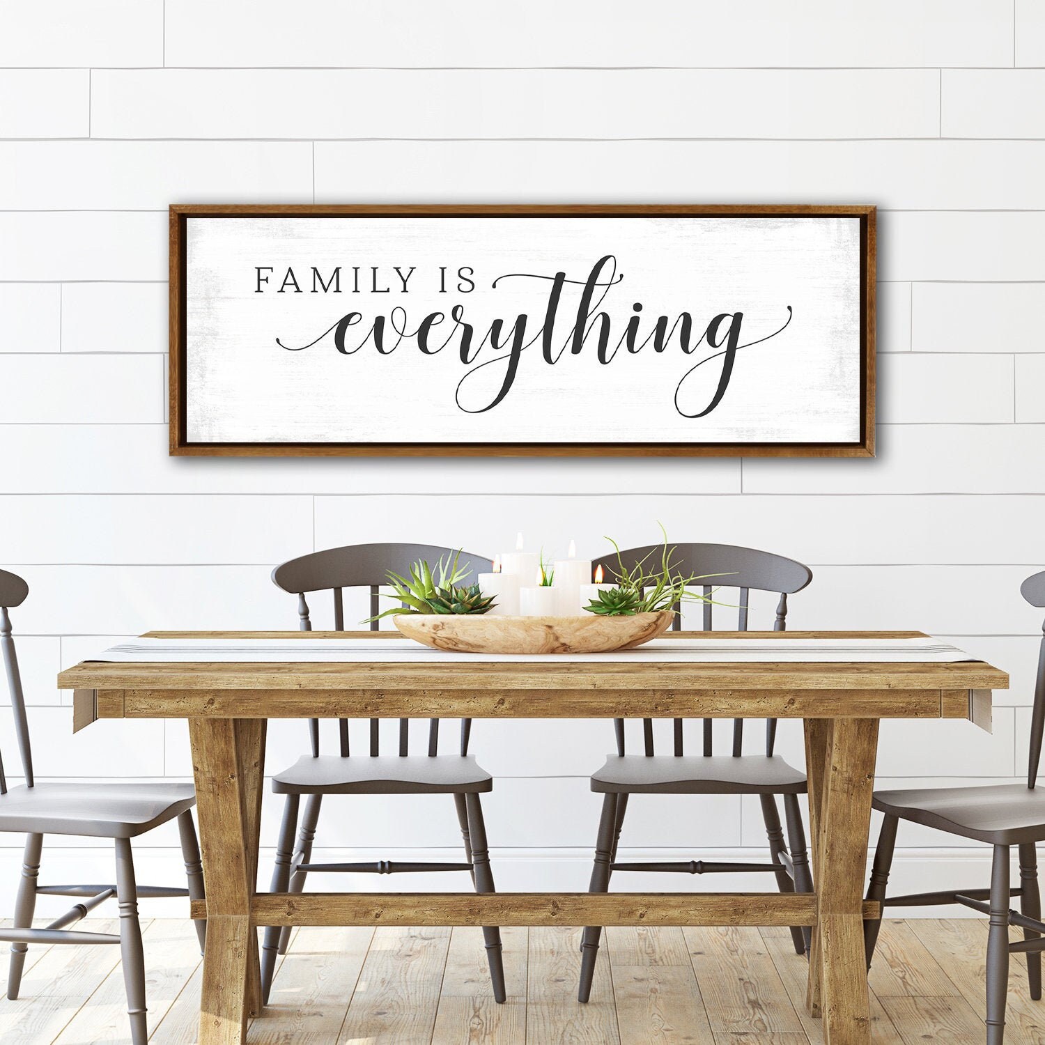 Family is Everything Sign Family is Everything Wall Art Etsy