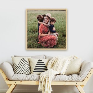 Personalized Picture Photo on Canvas Image On Canvas Custom Photo Canvas Photo, Couples Picture image 7