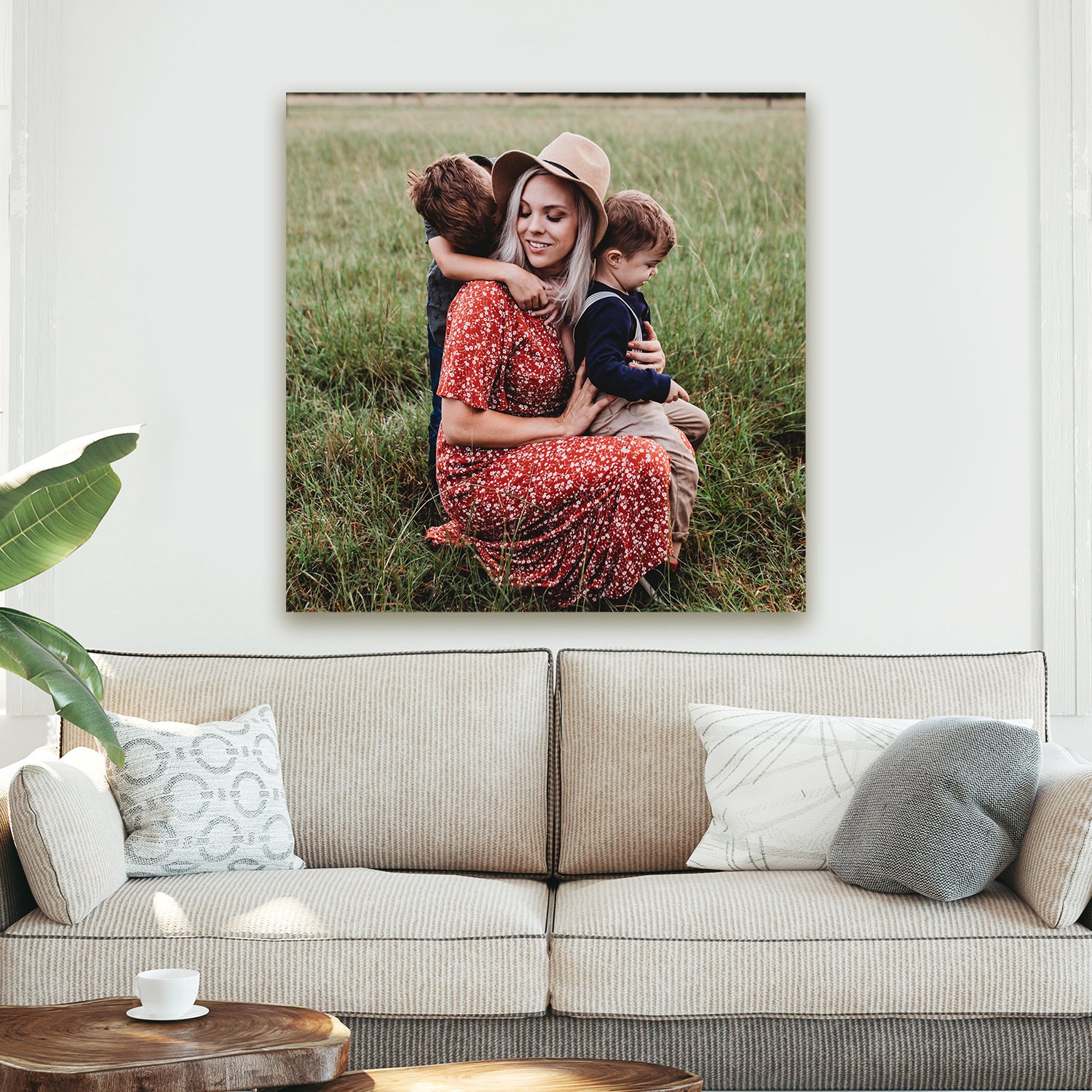 Custom Canvas Photo Image to Wall Art Your Original Photo On Etsy