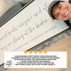 Personalized Wall Art for Her, Custom Signs, Personalized Canvas Wall Art | PrettyPerfectStudio image 17