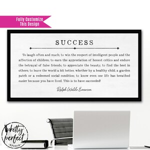 Ralph Waldo Emerson Success Laugh Often And Much Quote, What Is Success Poem by Ralph Waldo Emerson image 1
