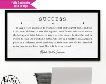 Ralph Waldo Emerson Success Laugh Often And Much Quote, What Is Success Poem by Ralph Waldo Emerson