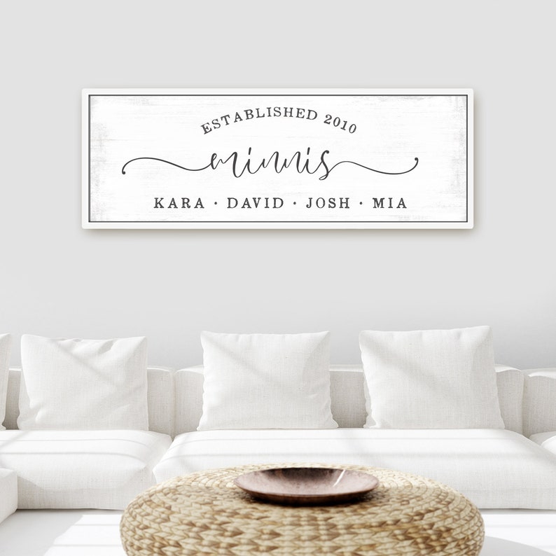 family name sign