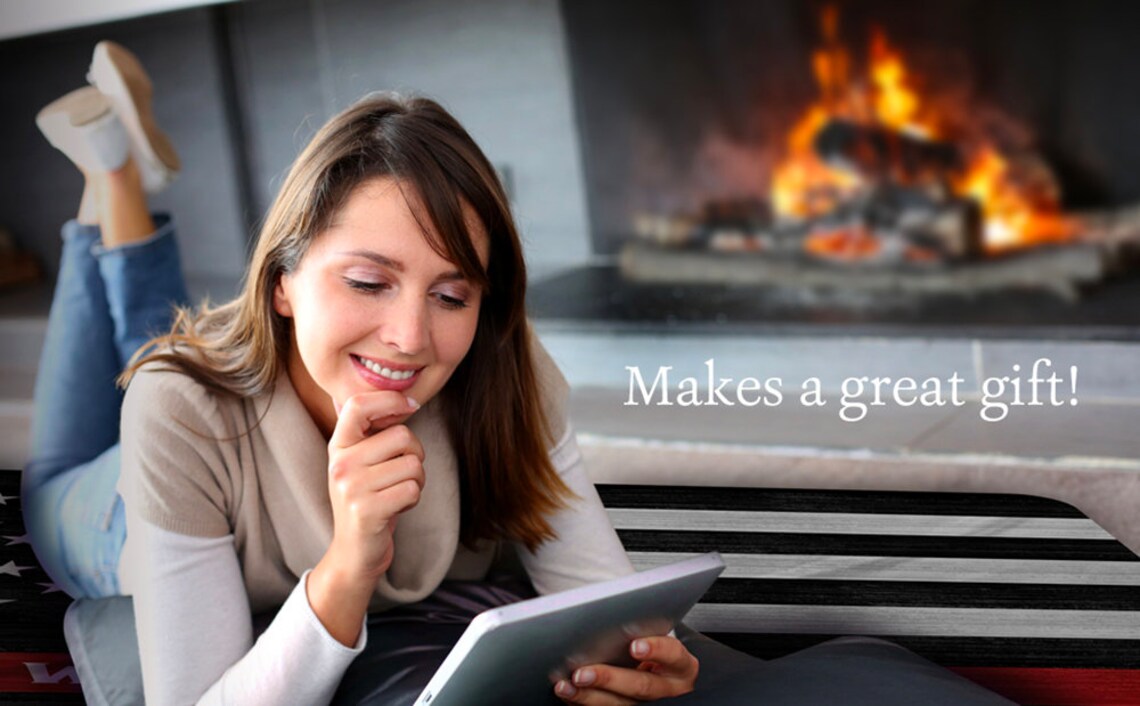 Firefighter Blanket Personalized Fire Department Blankets Etsy