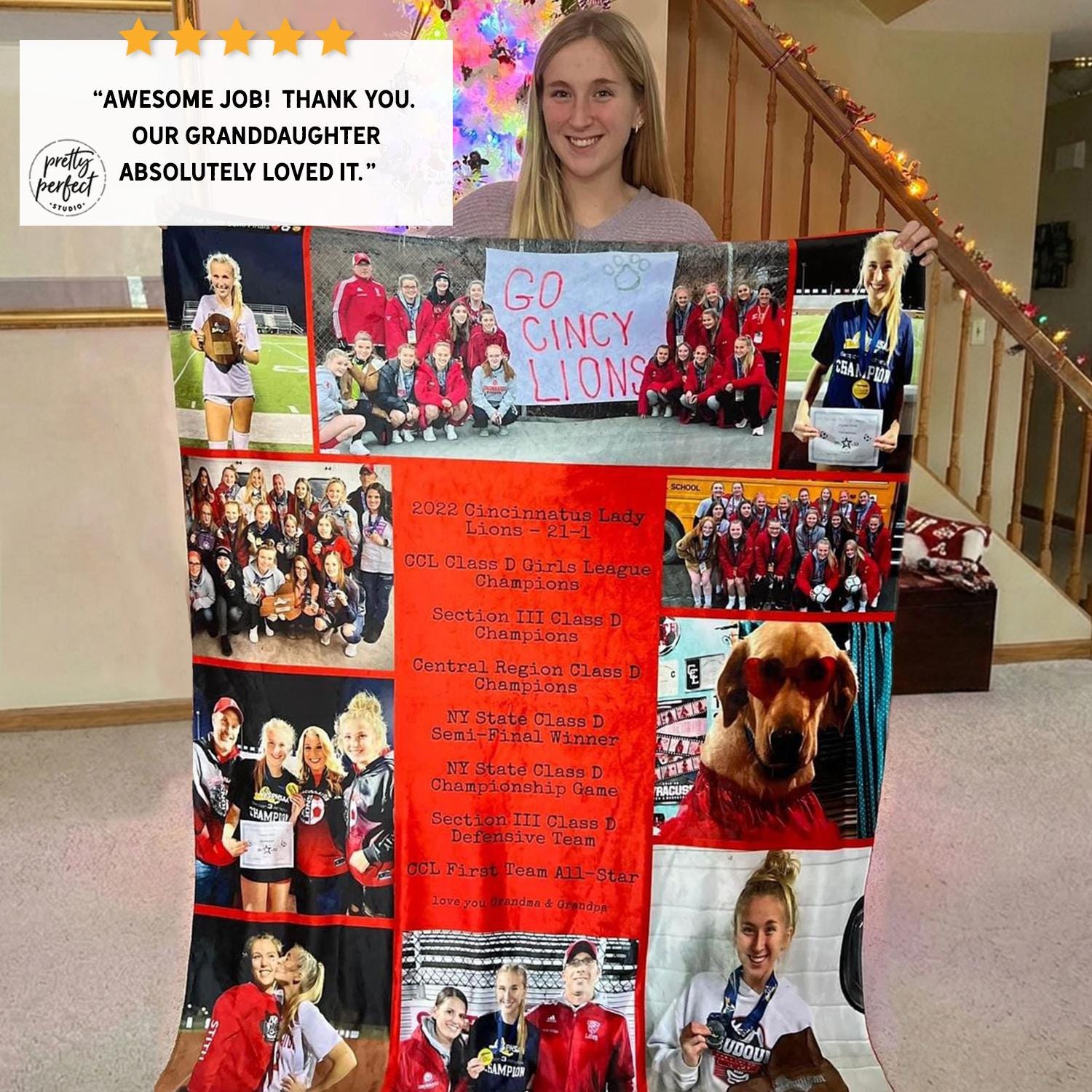 Personalized Picture Blanket, Personalised Sherpa Photo Blankets, Custom Photos Collage Blanket