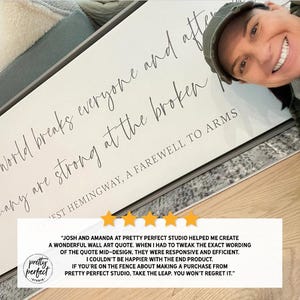 Custom Quote Canvas Signs: Personalized Wall Art Decor afbeelding 8