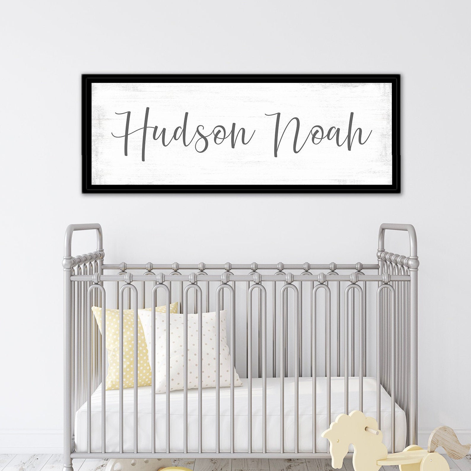 Personalized Baby Boy Nursery Name Sign Etsy