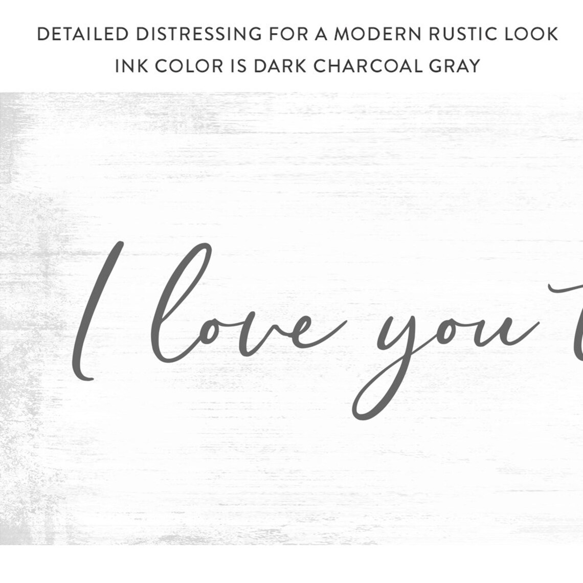 I Love You Three Thousand Sign I Love You 3000 Wall Art Etsy