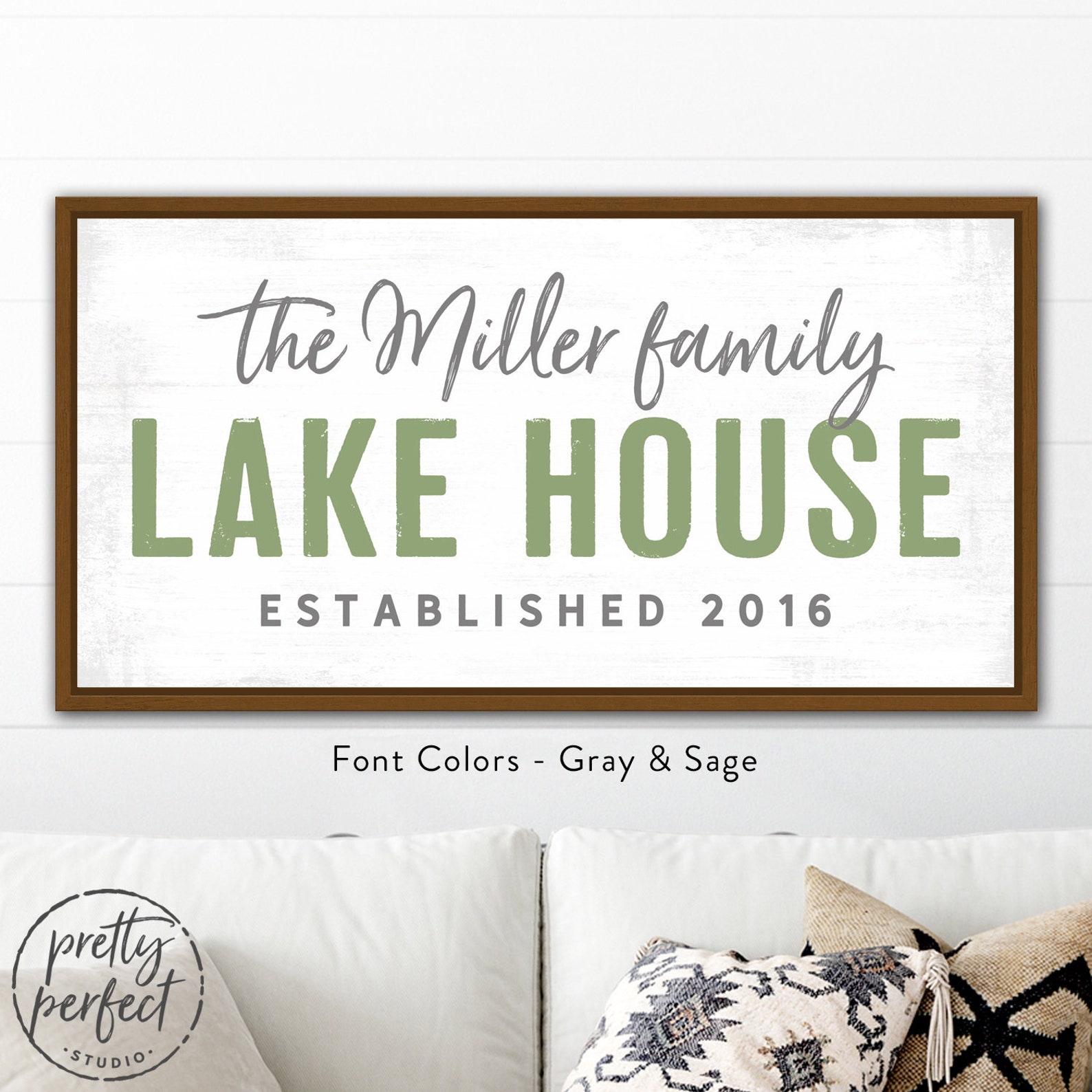 Custom Lake House Sign Lake House Decor Lake House Sign Etsy