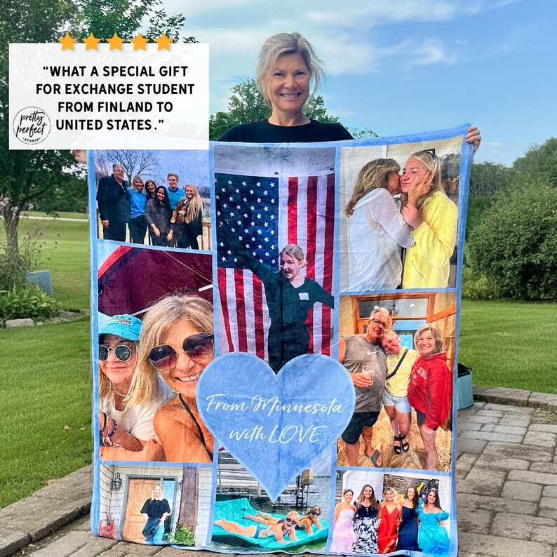 Memorial Blanket for Loss of Husband, Personalized Blankets, Dog Cat Memorial, Photo Blanket Collage, Custom Blanket with Collage image 14