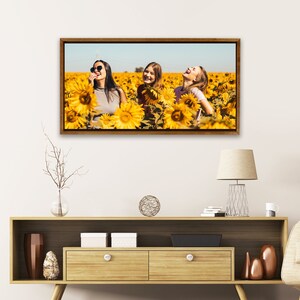Personalized Picture Photo on Canvas Image On Canvas Custom Photo Canvas Photo, Couples Picture image 4