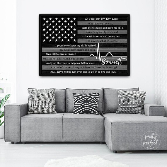 EMS Prayer 24x36 Inch Poster
