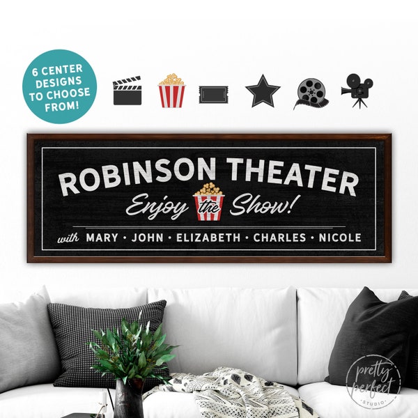 Movie Room Decor Etsy