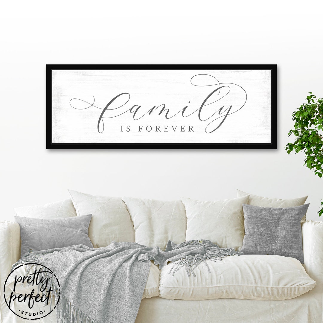 Family is Forever Sign - Etsy