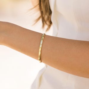 14k Gold Filled Cuff Bracelet Gold Bracelet Bangle Bracelet Dainty Bracelet Gift Mom Gift for Her