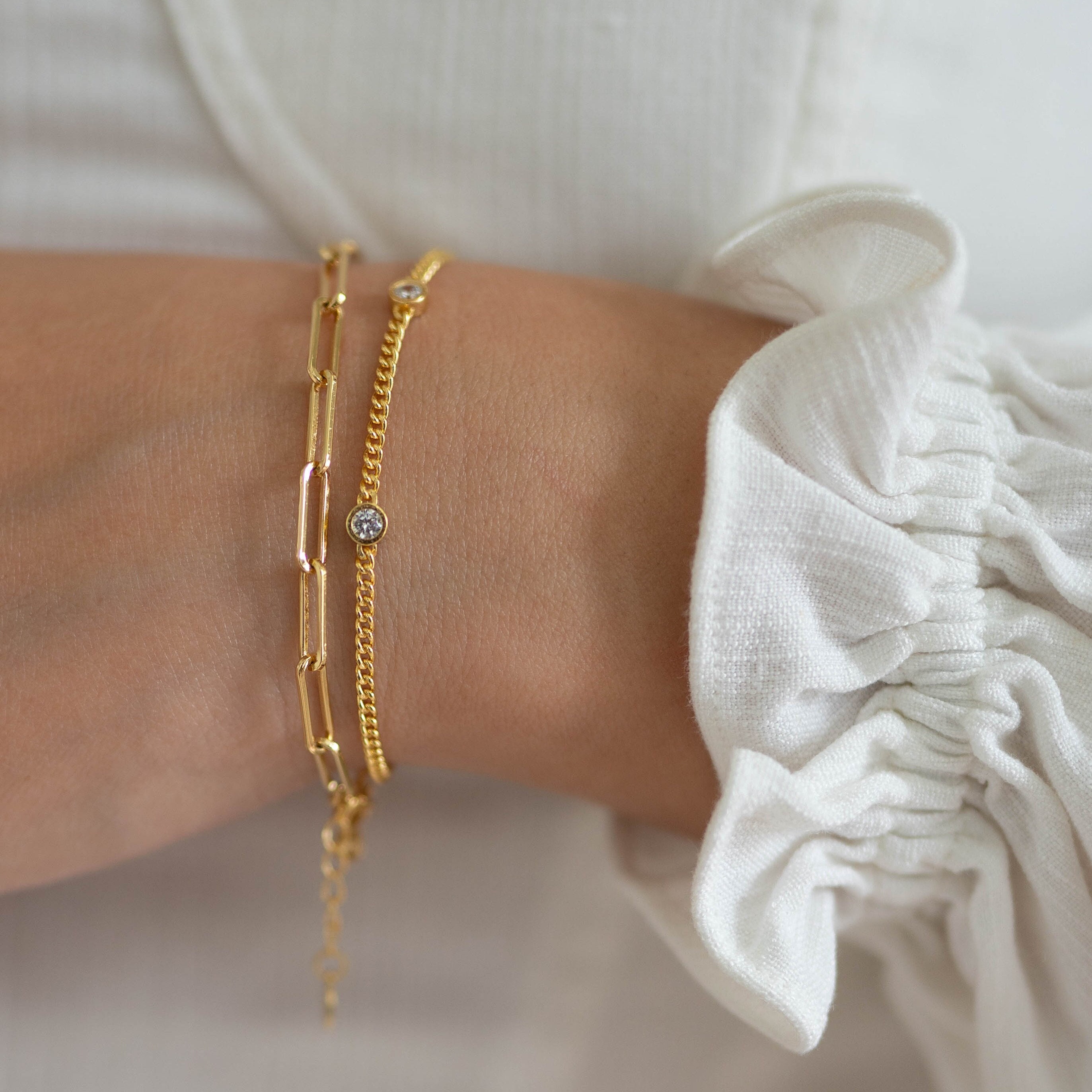 Gold Bracelets for Women Girls, Handmade non Tarnish Adjustable  Stackable Chain Bracelet Set, 14K Gold Plated Trendy Jewelry Layered Dainty  Link Bracelets : Clothing, Shoes & Jewelry
