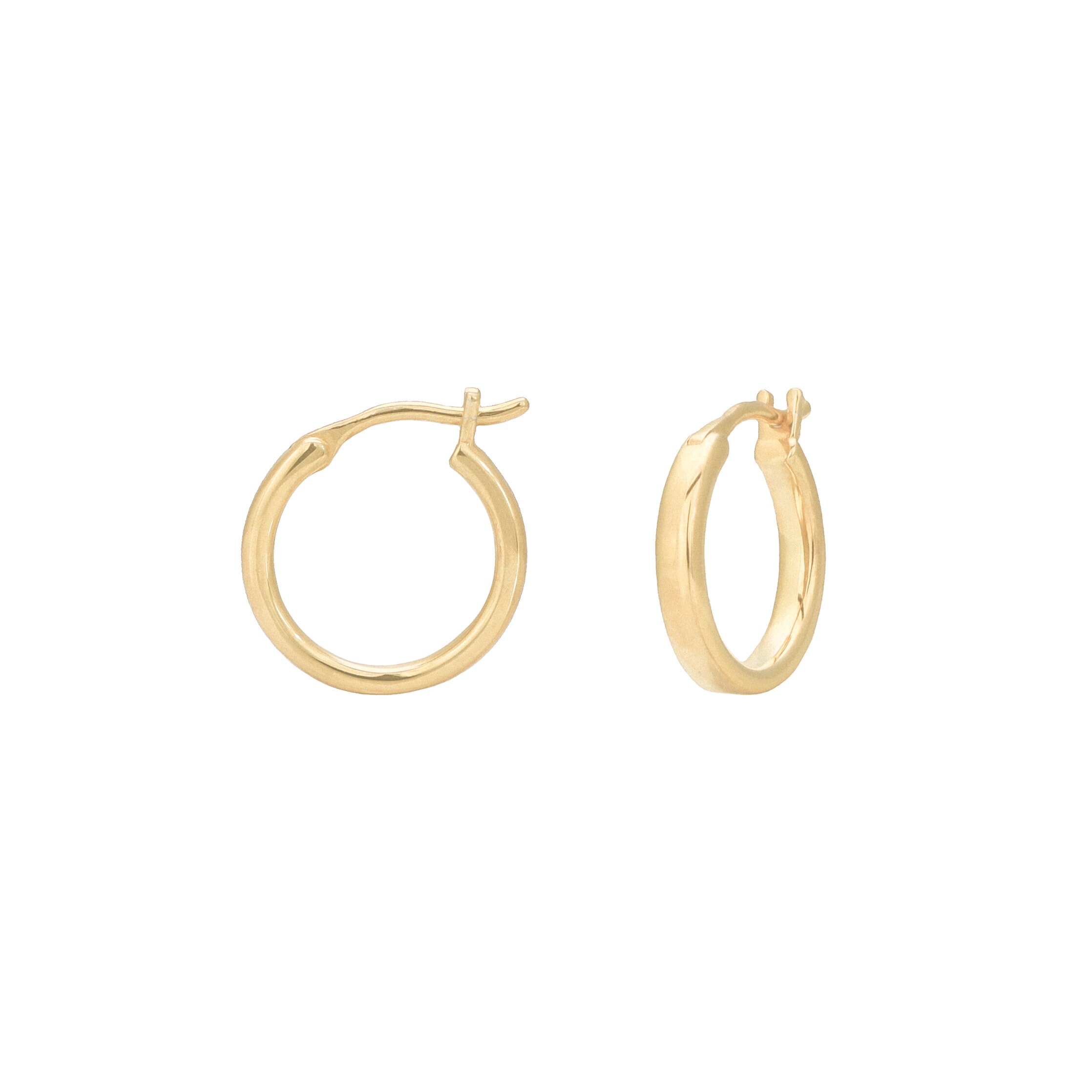 Gold Hoop Earrings Small Hoop Earrings Gold Huggie Hoops Thin - Etsy