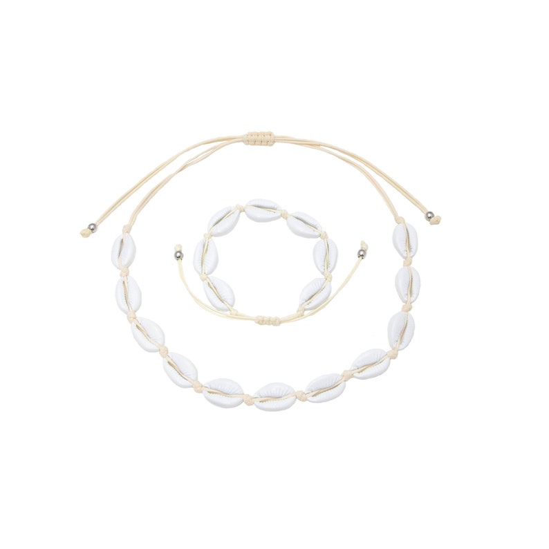 Shell Necklace Shell Choker Necklace Shell Choker Etsy