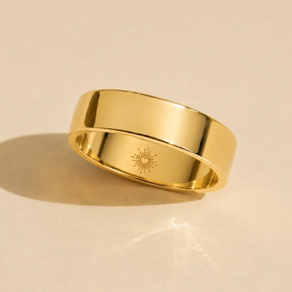 14K Gold Filled Ring for Women Wedding Band Stackable Ring Statement Rings Gold Ring Minimalist Ring Mothers Day Gift for Her Mom Gift