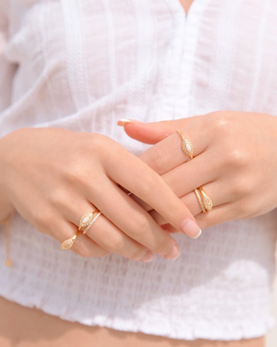 Signet Ring Stacking Rings Rings for Women Gold Ring Dainty Ring