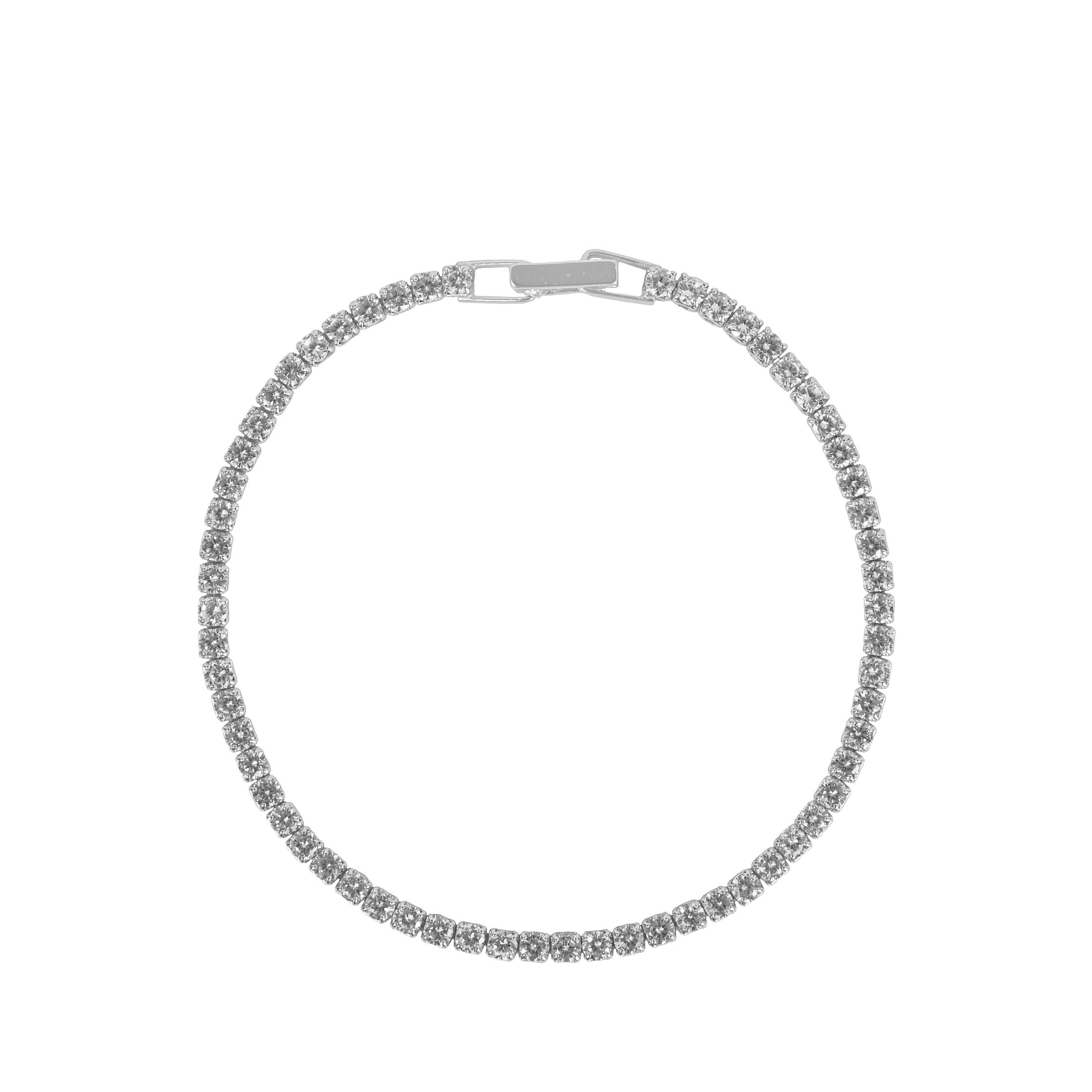 CZ Tennis Bracelet Gold Bracelet for Women Stacking Bracelet Etsy