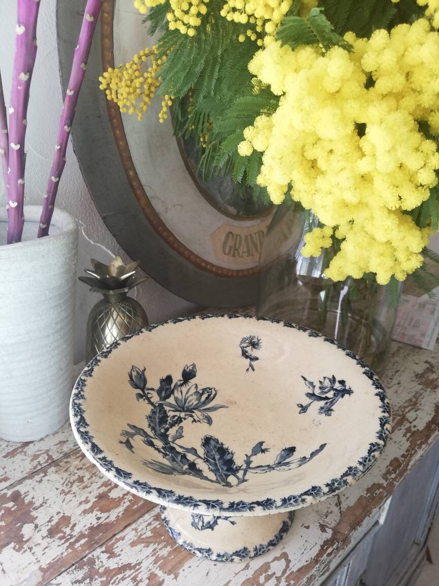 Compotier Terre de Fer Gien Cactus, Achetez Également à Moindre Coût sur Mon Site Personnel Www.prov