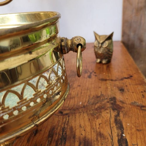 Jardinière Française XIXe... The French gardener shops the ninth... Brass planter