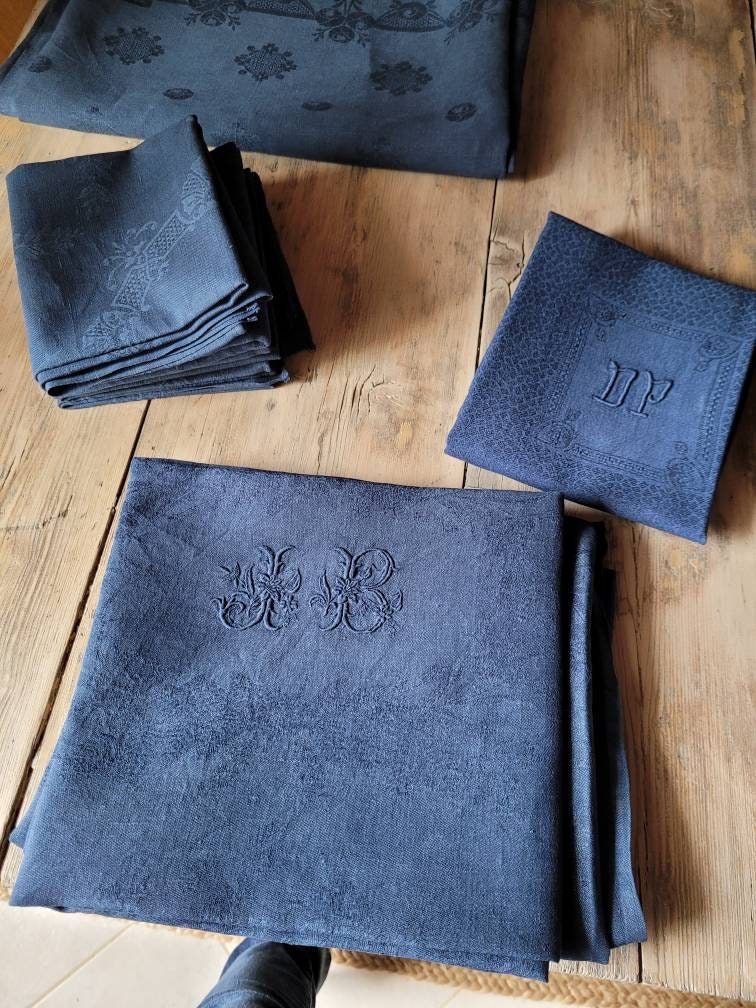 Nappe et Serviettes Anciennes