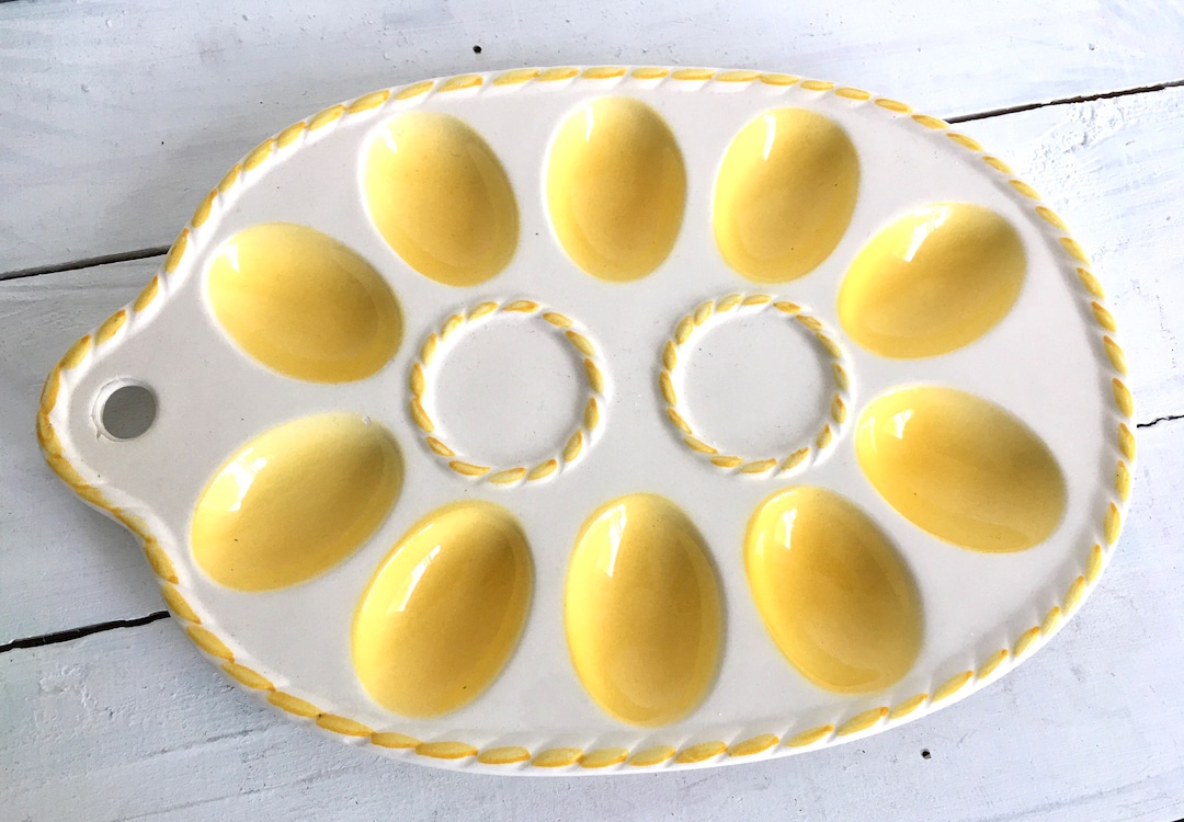 Serving Plate for Eggs/egg Plates Original