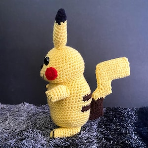 Pikachu Crocheted Doll