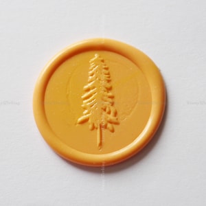 Timbro ceralacca albero di pino - Timbro sigillo cera albero di Natale - Timbro sigillo albero - Kit timbro sigilli cera busta
