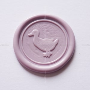 Selos de cera de pato - Carimbo de cera de selagem personalizado - Selo de cera de selagem de pato - Selo de cera personalizado