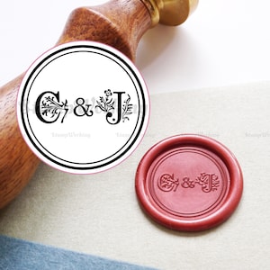 Alphabet Buchstaben Wachssiegel Stempel - Blume Stempel Wachssiegel - Siegel stempel - Hochzeit Wachssiegel Stempel - Wachsstempel