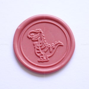 Dinosaur Trex Wax Seals Stamp - T-rex Sealing Wax Stamp - Letter Wax Seals - Personal Sealing Wax Stamp - Animal Wax Seal Stamp Kit