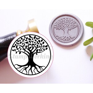 Life Tree Sealing Wax Stamp - Tree Wax Seal Stamp - Tree of Life Wax Seal Kit - Envelope Sealing Wax Stamp - Gift Package Wax Seals Stamp