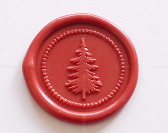Christmas Sealing Wax Stamp - Christmas Tree Wax Seal Stamp - Gift Package Wax Seal - Christmas Gift Wax Seal Kit - Wax Sealing Stamp