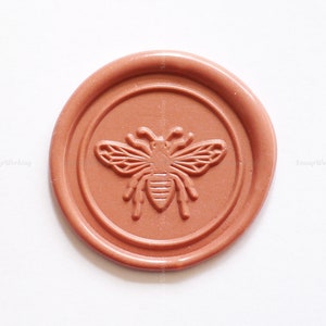 Bee Wax Seals Stamp - Honeybee Wax Stamp - Gift Package Wax Seals - Insects Sealing Wax Stamp - Package Decoration Wax Seal Stamp