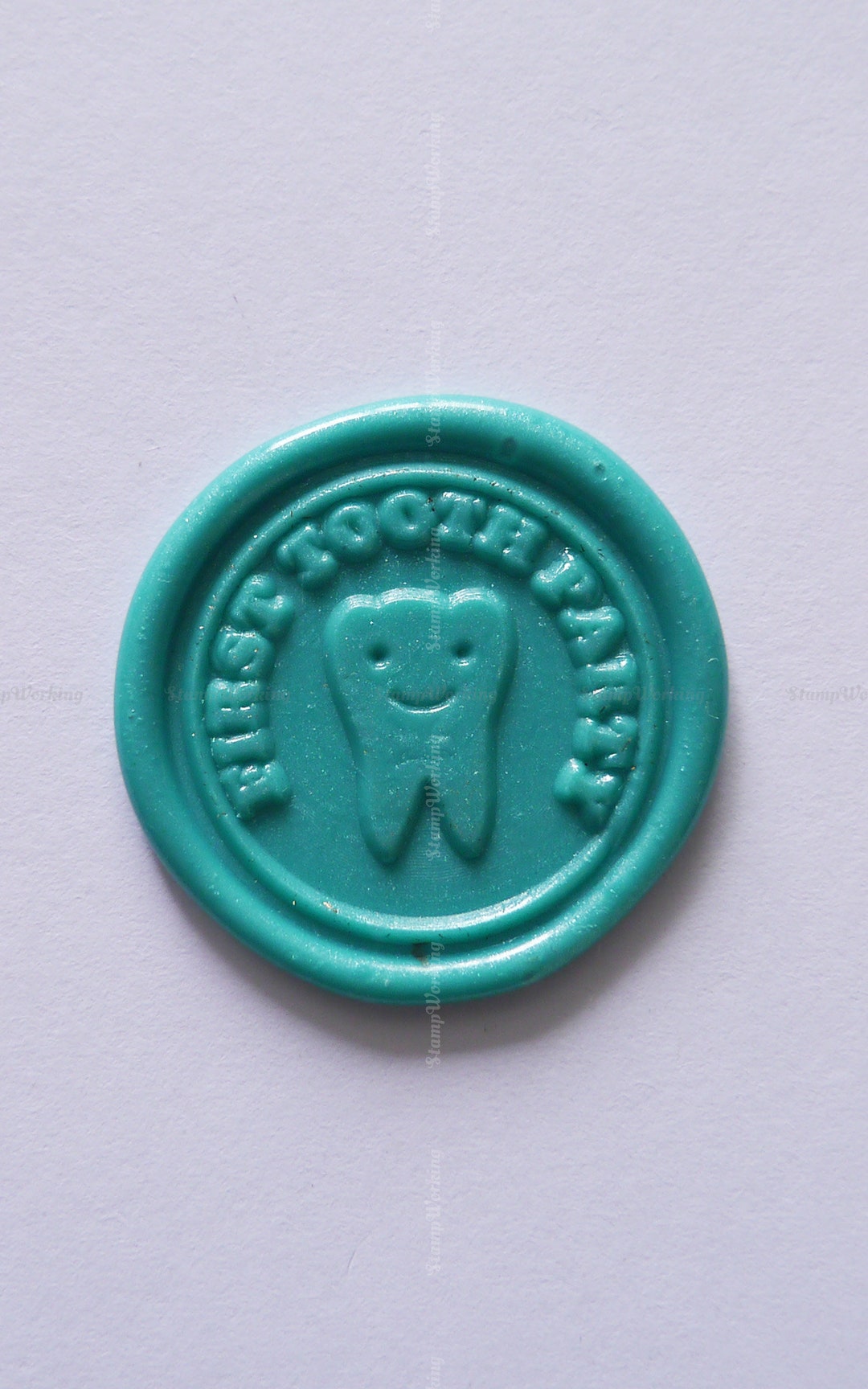 First Tooth Party Wax Seal Stamp - Baby Party Sealing Wax Stamp - Baby ...
