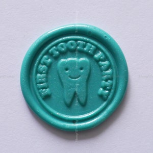 First Tooth Party Wax Seal Stamp - Baby Party Sealing Wax Stamp - Baby Package Wax Seal - Gift Wax Stamp - Cake Topper Chocolate Stamp