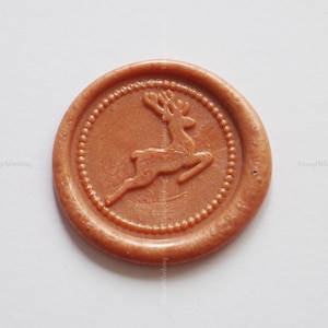 Weihnachten Wachssiegel Stempel - Weihnachten Rentier Siegellack Stempel - Geschenk Paket Wachssiegel - Weihnachtsgeschenk Wachssiegel Kit