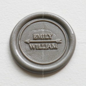 Personalized Arrow with Name Wax Seal Stamp - Arrow Sealing Stamp - Custom Sealing Wax Stamp - Wax Seal Kit - Name Wax Stamp