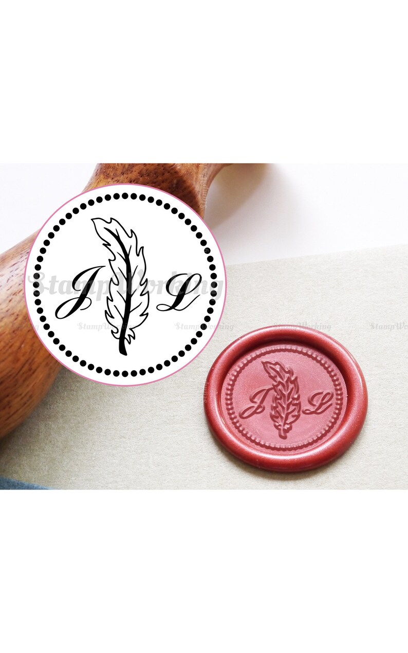 etsy custom wax seal stamp